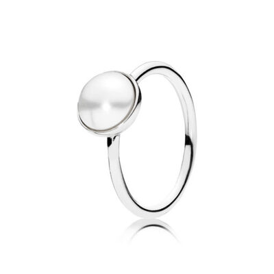 Anello Pandora goccia luminosa