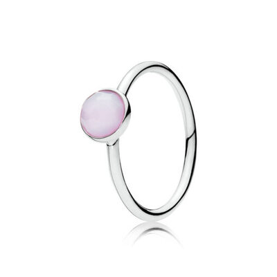 Anello Pandora goccia di Ottobre