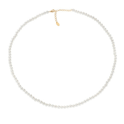 Collana con Perle di Cristallo 6 mm